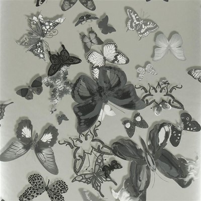 Christian Lacroix Tapet Butterfly Parade Zinc