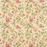 Sanderson Tyg Porcelain Garden Red/Beige