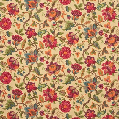 Sanderson Tyg Amanpuri Mulberry/Amber