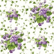 Intrade Tapet Sweet Violets