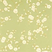 GP & J Baker Tapet Blossom Green/Cream
