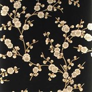GP & J Baker Tapet Blossom Ebony