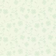 Sanderson Tapet Sabine Ivory/Duck Egg