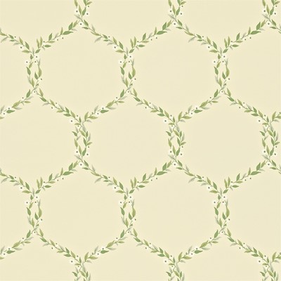 Sanderson Tapet Fleur Trellis Cream/Olive