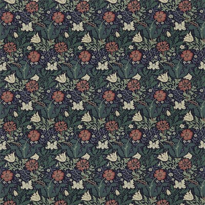 William Morris & Co Tyg Compton Terracotta/Multi