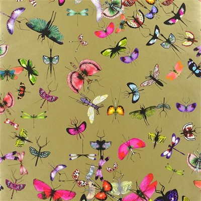 Christian Lacroix Tapet Mariposa Or