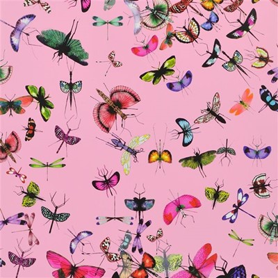Christian Lacroix Tapet Mariposa Bougainvillier