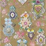 Christian Lacroix Tapet Cocarde Or