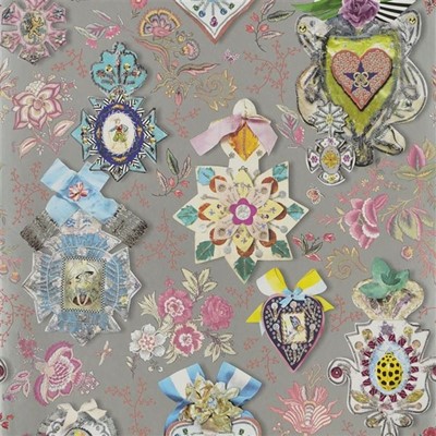 Christian Lacroix Tapet Cocarde Argent