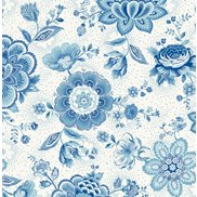 PiP Studio Tapet Folklore Chintz Light Blue