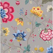 PiP Studio Tapet Floral Fantasy Light Taupe