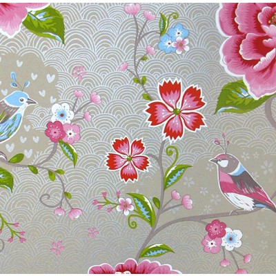 PiP Studio Tapet Birds in Paradise Khaki