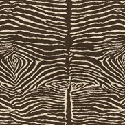 Brunschwig & Fils Tyg Le Zebre Brown