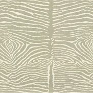 Brunschwig & Fils Tyg Le Zebre Pewter
