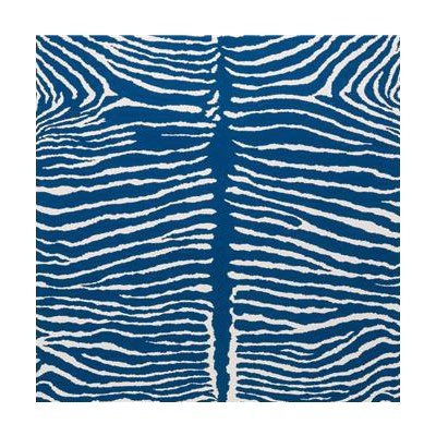 Brunschwig & Fils Tapet Le Zebre Indigo