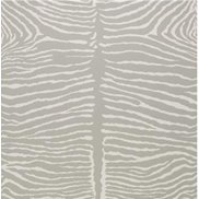 Brunschwig & Fils Tapet Le Zebre Pewter