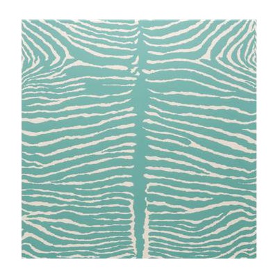 Brunschwig & Fils Tapet Le Zebre Aqua