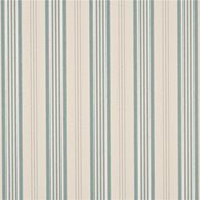 Mulberry Home Tapet Narrow Ticking Stripe Ivory/Aqua