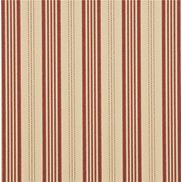 Mulberry Home Tapet Narrow Ticking Stripe Red/Sand
