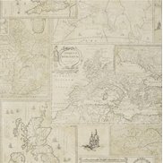 Mulberry Home Tapet Bohemian Travels Parchment