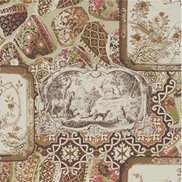 Mulberry Home Tapet Mulberry China Spice/Plum