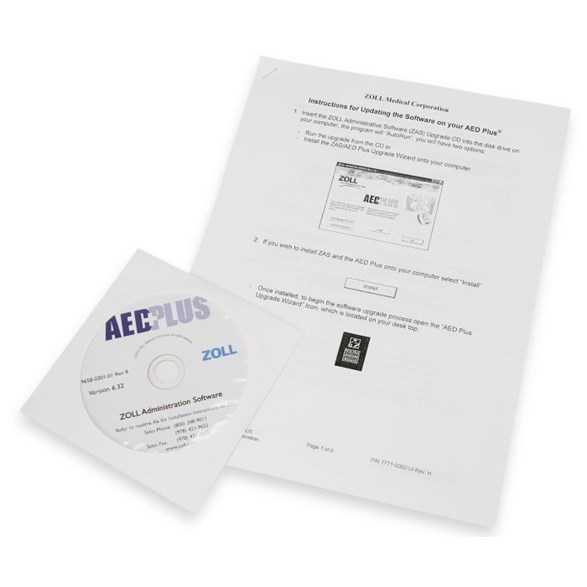 CD, administrationsprogram, ZOLL AED Plus