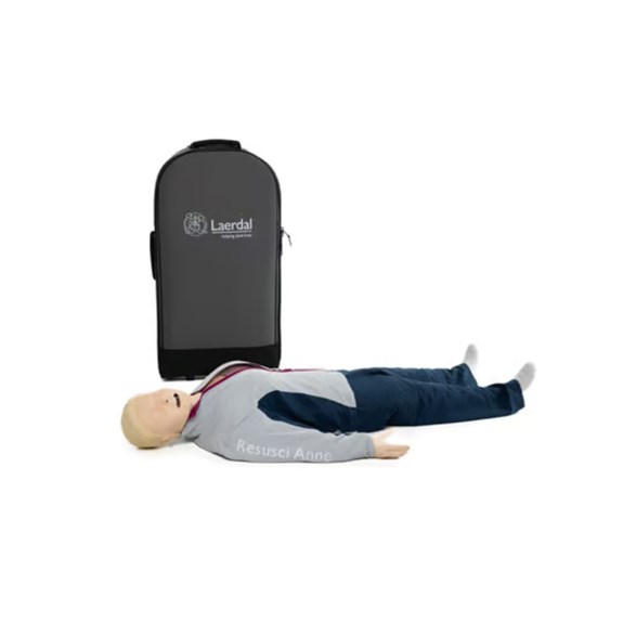 Resusci Anne QCPR AED AW helkropp, uppladdnbar. ERSÄTTS AV 177-07350 (LIGHT) OCH 177-07250 (DARK)
