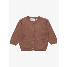 Fixoni Stickad Kofta 50-62 Brun