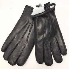 Handskkompaniet Skinnhandskar 8,5-11 Spunnen Ull Svart