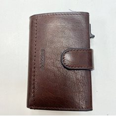 Bozzini Korthållare Rfid Mörkbrun