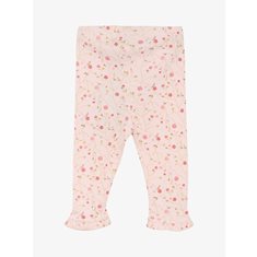 Minymo Leggings Rib 56-80 Minymo Blommig Rosa