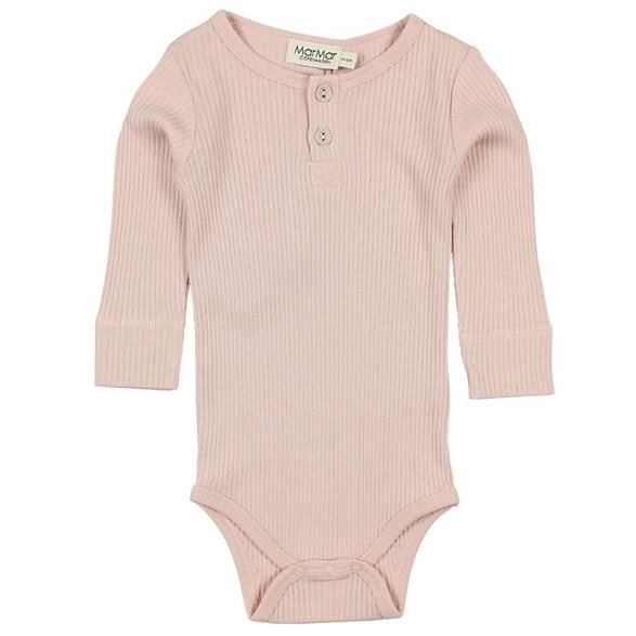 Mar mar Copenhagen Body 56-80 100-100-03 Ribbad Rosa