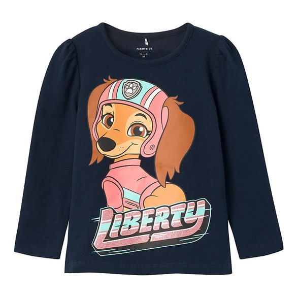 Name it Topp 86-110 Paw Patrol Nmfjudit Blå