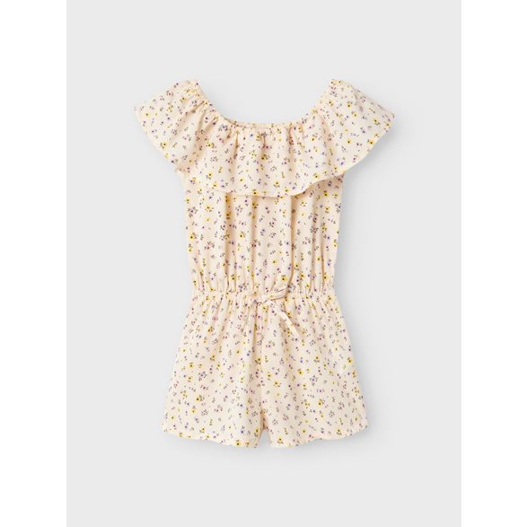 Name it Playsuit 116-152 Blommig Nkfvinaya
