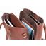 Baoobaoo Skinnväska 37X32x13 Brandy