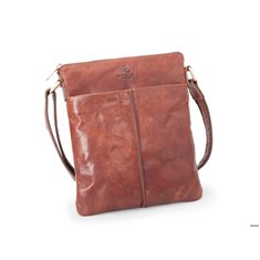 Baoobaoo Handväska Skinn Brandy 23X19