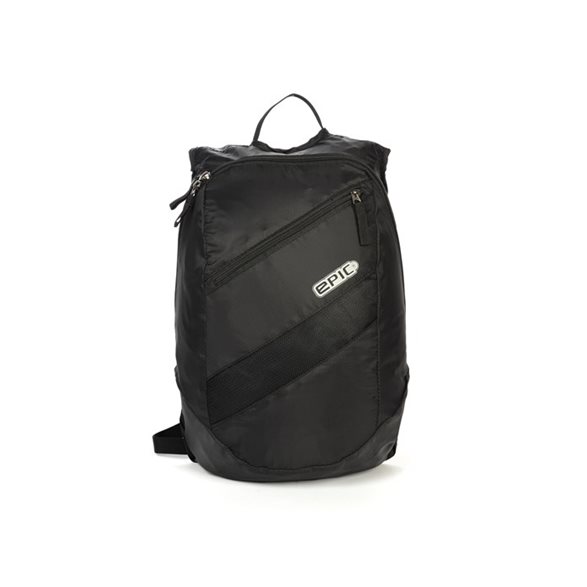 Epic Ryggsäck Nylon Vikbar. Svart