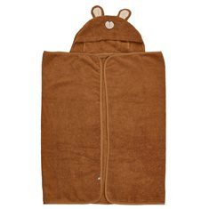 Pippi Badlakan Med Huva 70X120cm Almond