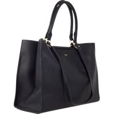 Ulrika design dollarhandväska med axelrem 37X25x15 Svart