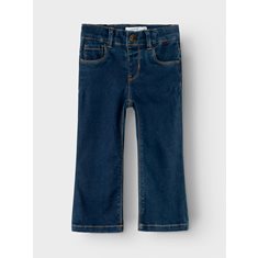 Name it Mjuka Jeans 92-110 Nmfsalli Bootcut Dark Denim Blu