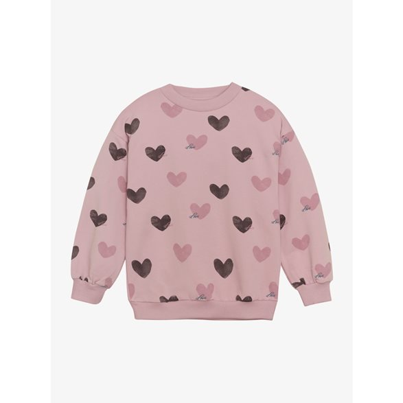 Minymo Sweatshirt Hjärtan 86-140