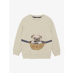 Minymo Sweatshirt Med Hund 86-110