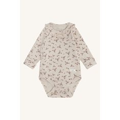 Hust & claire Omlottbody 50-62 Beige/Blommig
