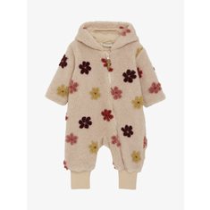 Minymo Teddyoverall 50-68 Rosa