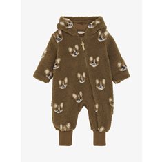 Minymo Teddyoverall 50-68 Brun