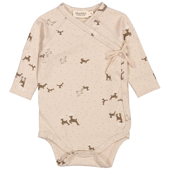 Mar mar Copenhagen Omlottbody Renar 50-62 Beige/Brun