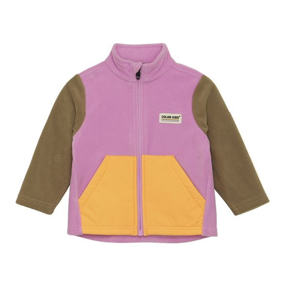 Color kids Fleecetröja 74-104 Rosa