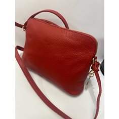 Ulrika Skinnväska 24X14x6 Röd