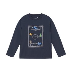 Minymo Tröja 86-140 Fotboll Blå