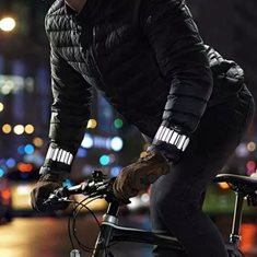 Smart in the dark Reflex Smart In The Dark Armband Rak Norrsken Svart